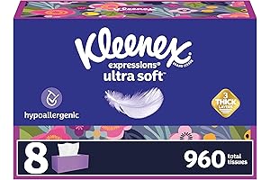 Kleenex Expressions Ultra Soft: Your Delicate Nose Companion