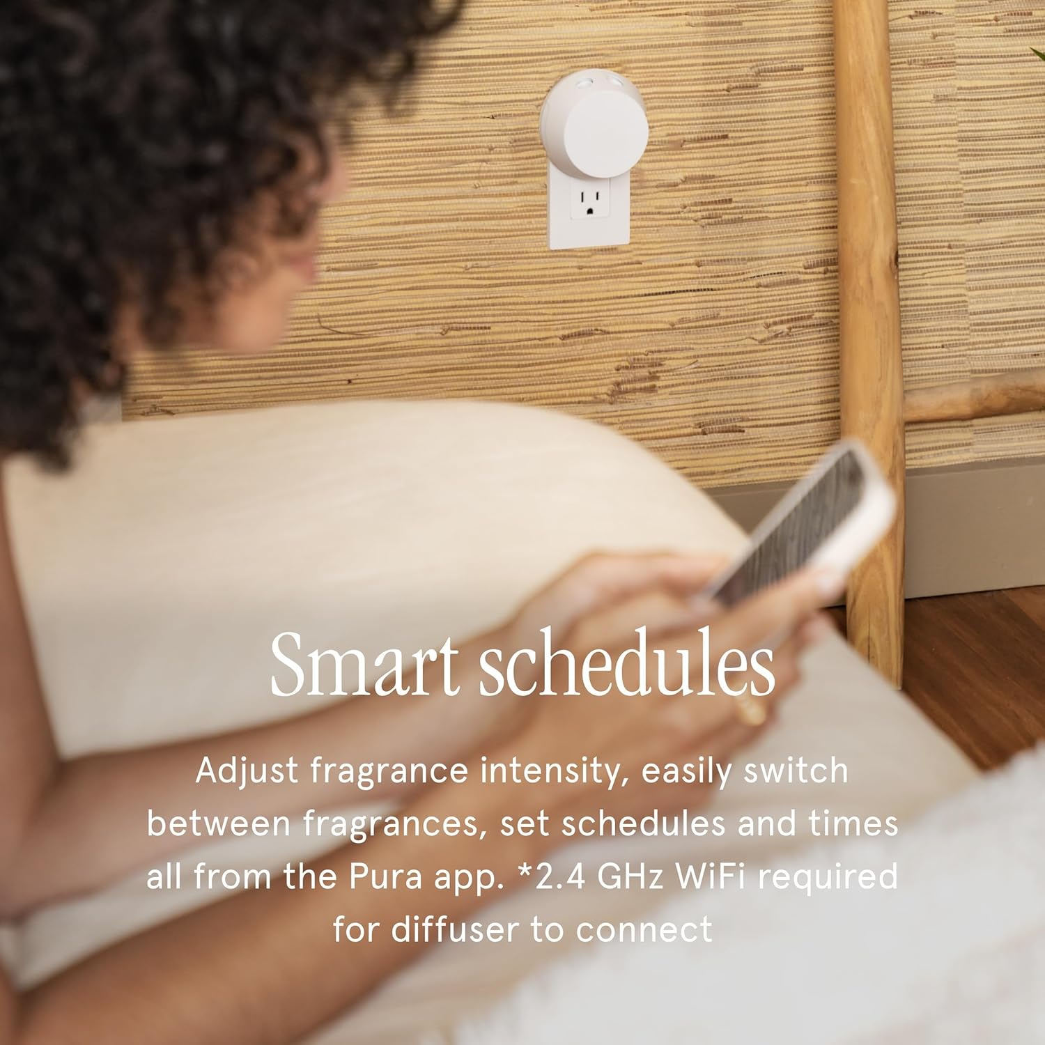 Pura x Studio McGee Home Scent Refill - Smart Air Diffuser - Up to 120-Hours of Luxury Fragrance per Refill - Home Essential - Clean & Safe Diffuser Fragrance - 2 Pack, French Linen