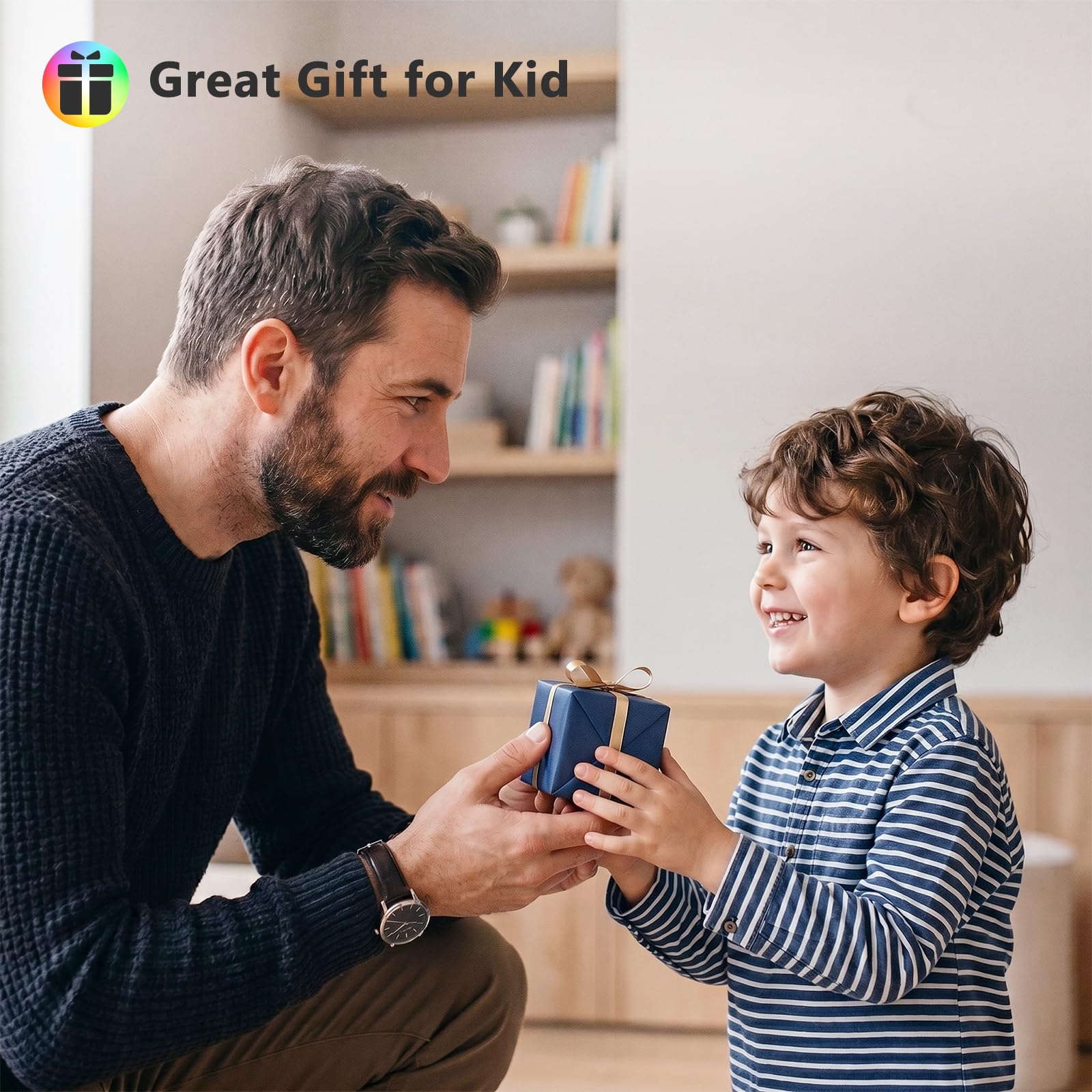 Vdealen Speed Cubo Magico 3x3x3 Mirror Magic Cube, Liso Espejo Cubo de Velocidad para Principiantes y Usuarios Avanzados, Regalo para Niños Adolescentes Adultos(Oro)