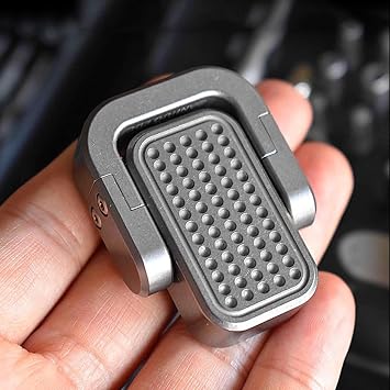 Titanium Fidget Toy Shake Decompression EDC Toy Two Ways to Play Lightweight Fidget Slider for Adult