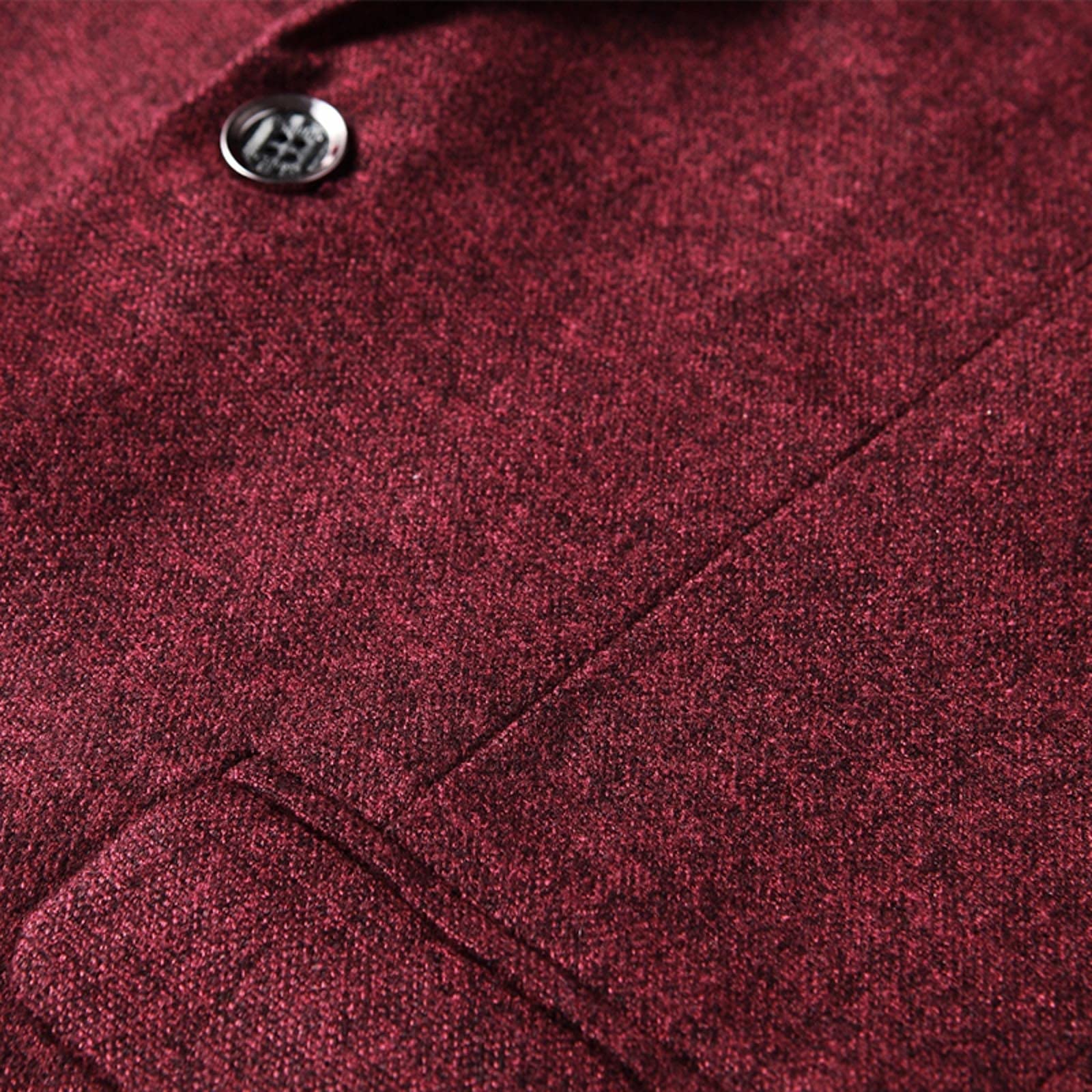 Blazer, giacca da uomo slim fit, giacca con due bottoni e tasche, taglie grandi, comoda, per il tempo libero, per il matrimonio, per il lavoro d'ufficio e formale
