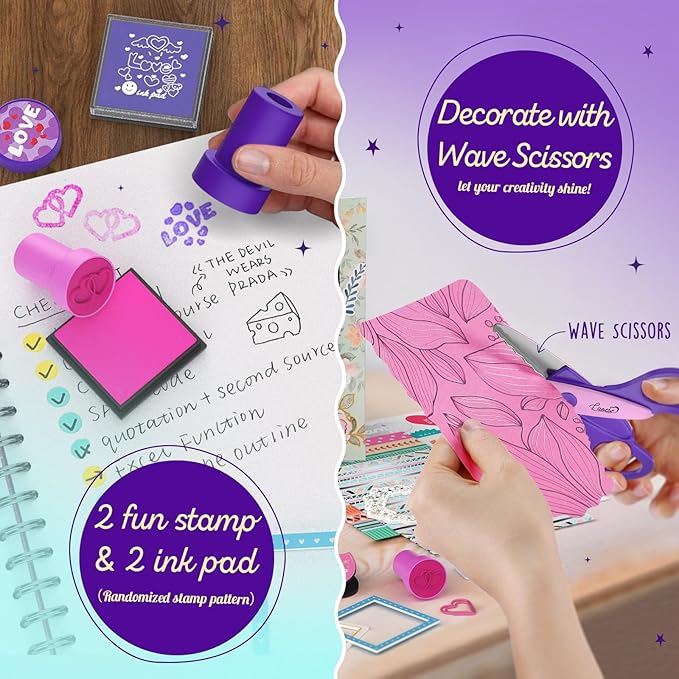 Kit de Diario DIY 2-Pack LAOESE para Niñas 8-14 Años - Manualidades miniatura 5