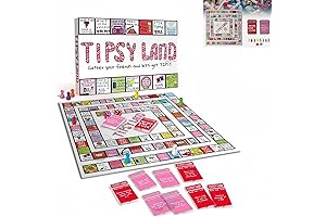 Tipsy Land Drinking Game: Perfect for Gatherings, Parties, and Bachelorette Celebrations