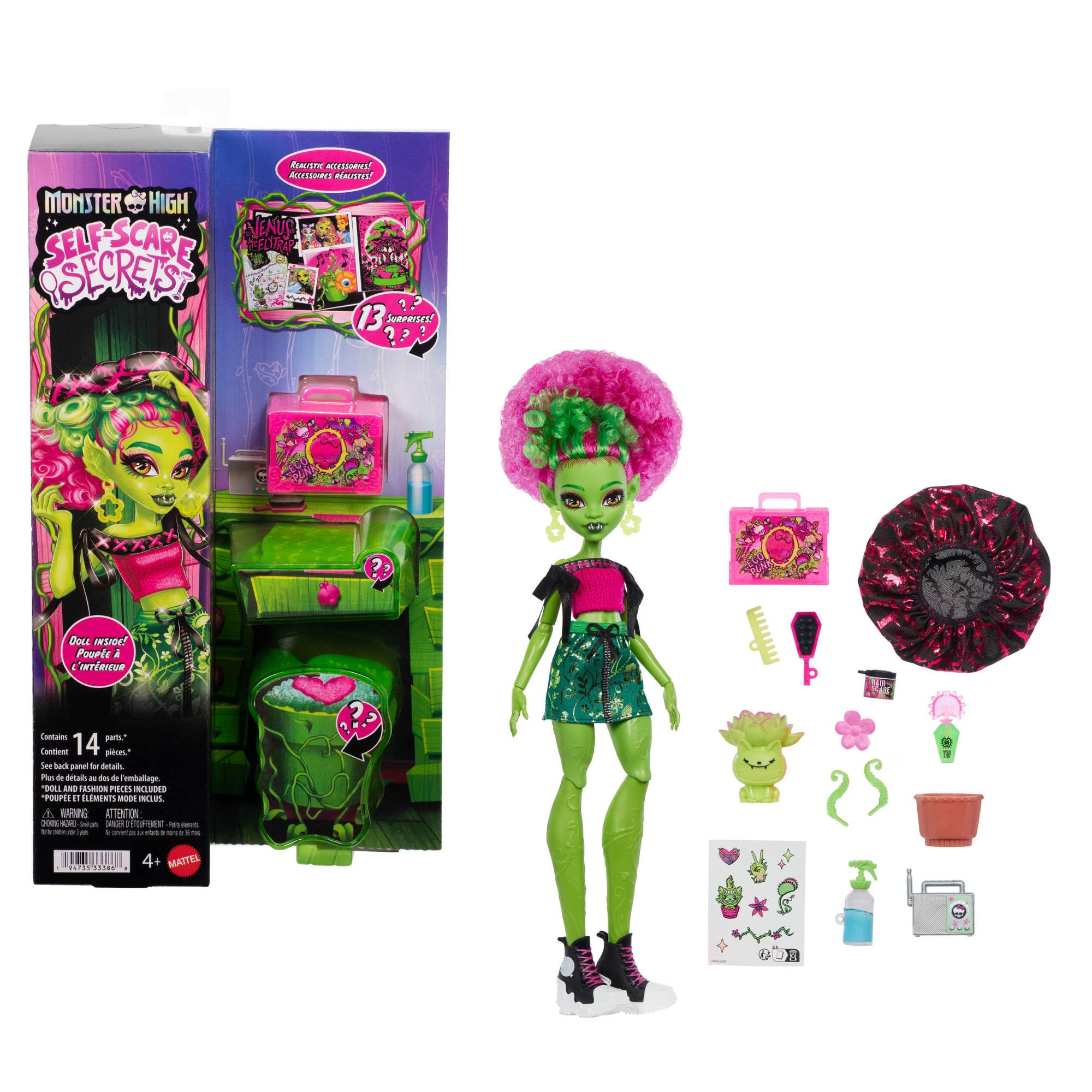 Monster High Self-Scare Secrets Venus McFlytrap Puppe