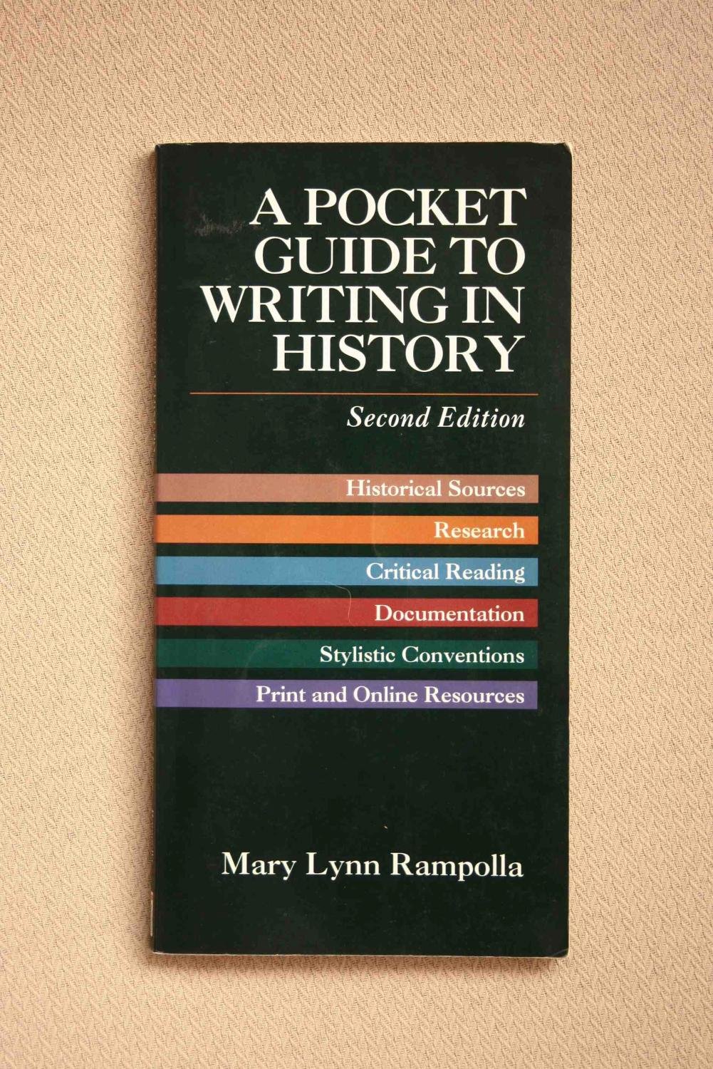 Pocket Guide to Writing History Rampolla, Mary Lynn 9780312180065