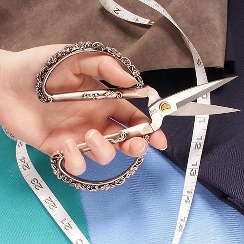 Miniatura 7 de JubileeYarn - Tijeras de bordado de rosas delicadas, cobre, 1 tijera