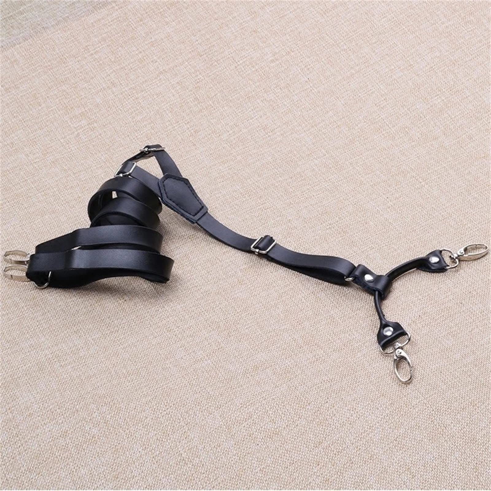 Tirantes para hombre, correa de piel, elegante, ajustable, para negocios, bodas, casual