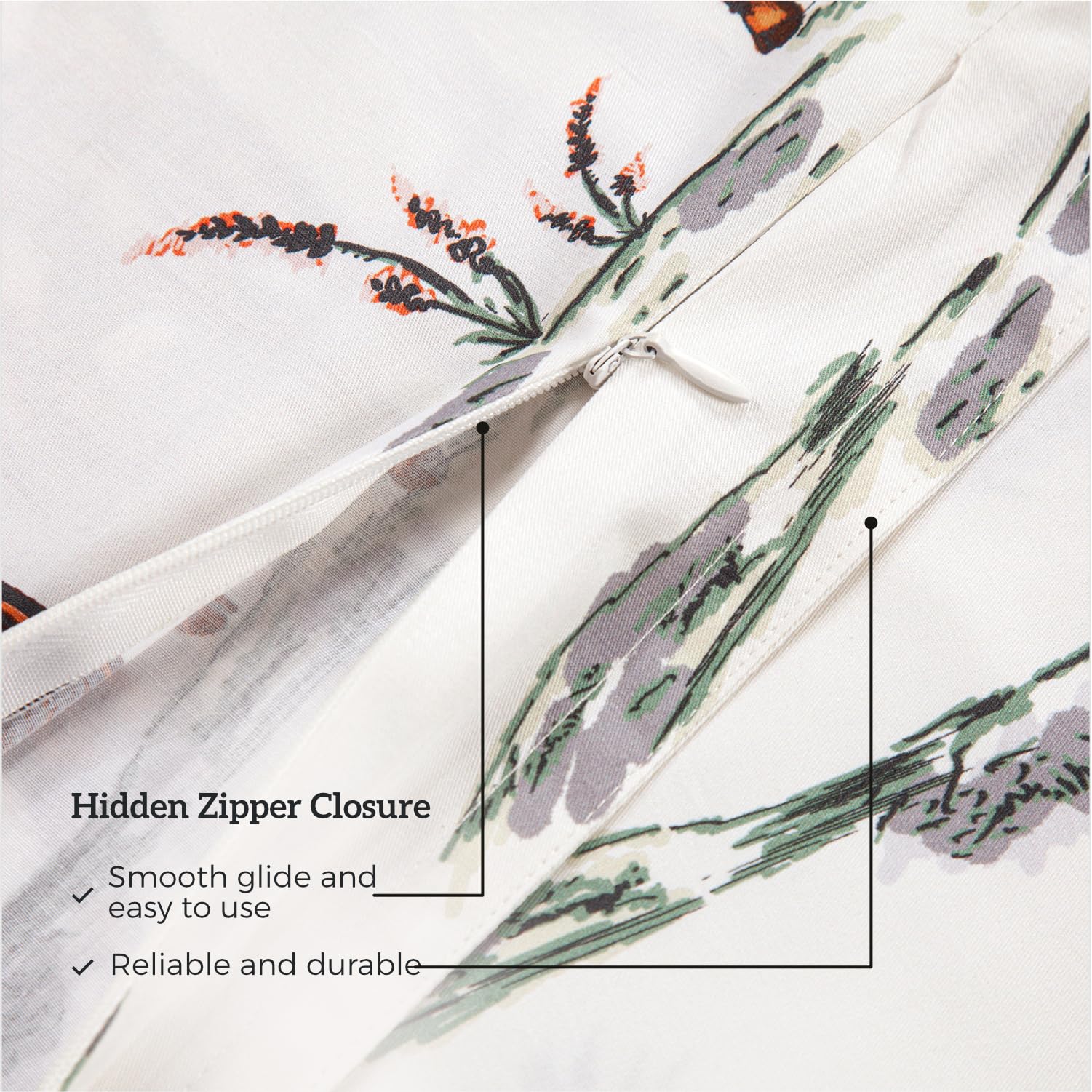 Paseo Road by HiEnd Accents | Ranch Life 3-częściowy zestaw poszewek na kołdrę z poszewkami na poduszki, torba marynarska, kowboj, krowa, długi koń, bawełniana pościel w stylu zachodnim, 1 poszewka na