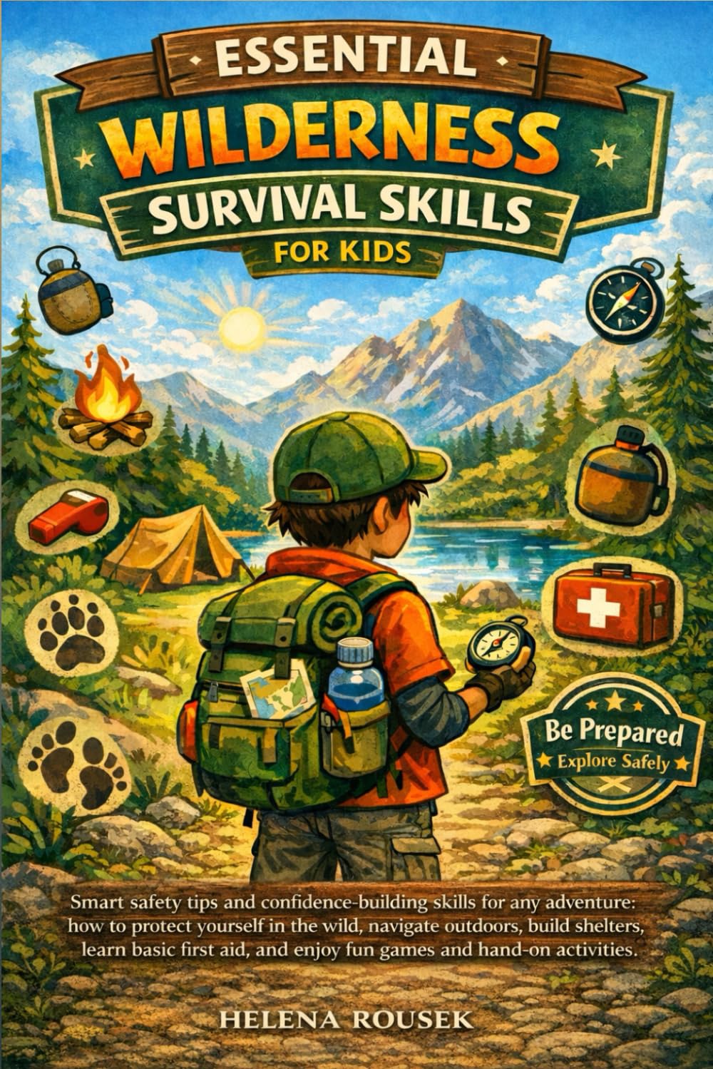 Essential Wilderness Survival Skills for Kids: Smart safety tips and confidence –building skills for any adventure: how to protect yourself in the wild, navigate outdoors, build shelters, learn basic