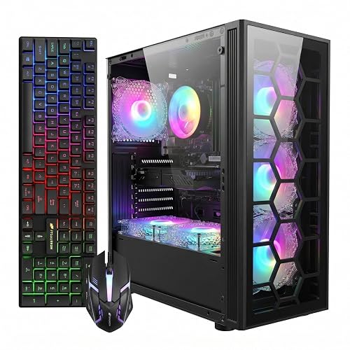 STGAubron Gaming PC Desktop Core I7 RTX 3050 6G 32G RAM 1TB SSD