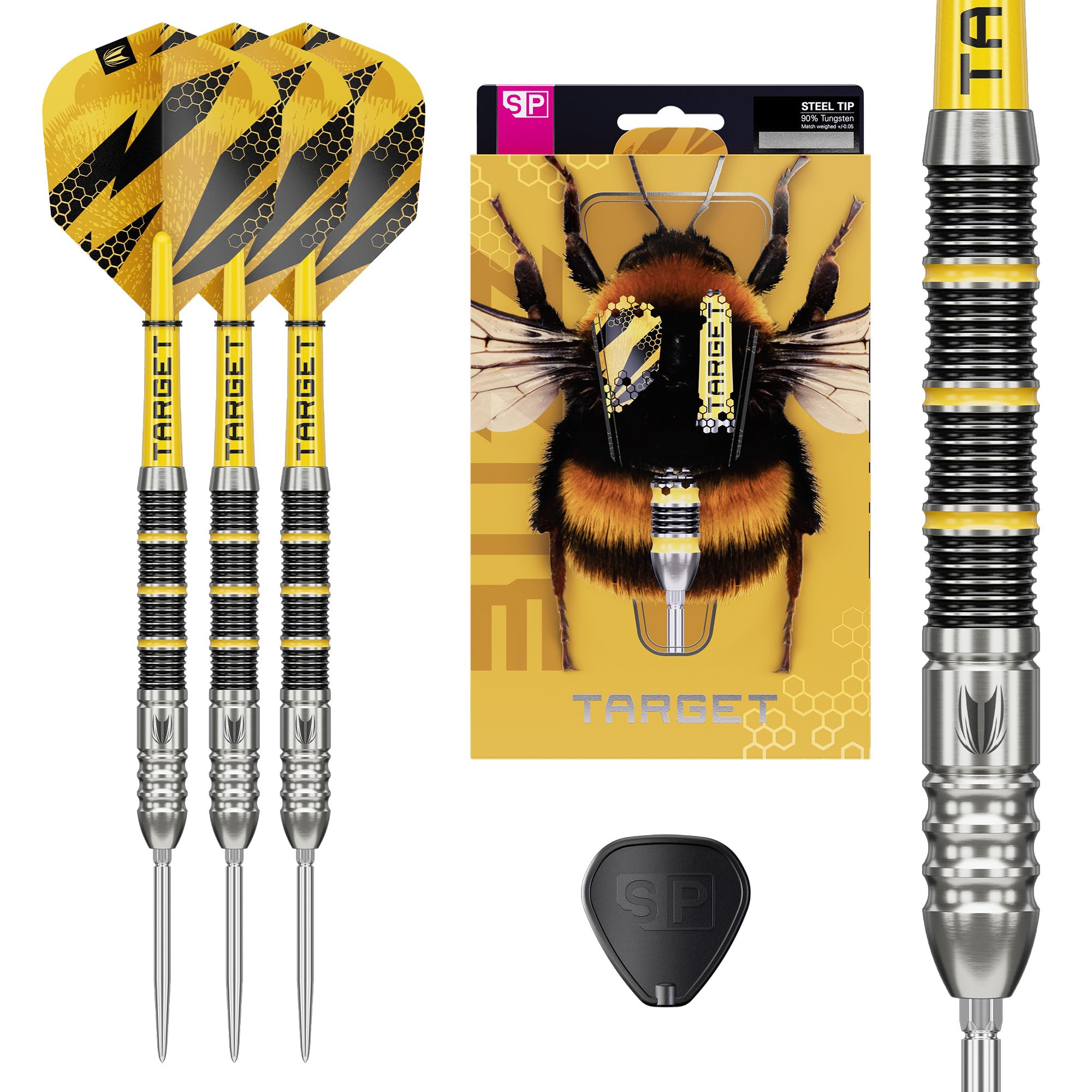 Target Darts BUZZ Steel Tip 90% Tungsten, Swiss Points, 26G Barrel 02