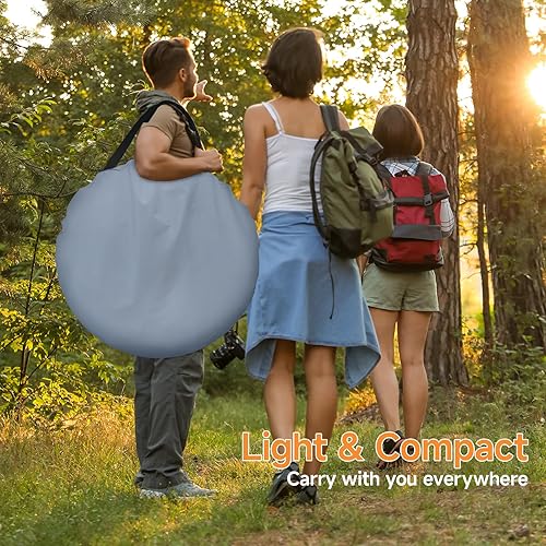 Miniatura 9 de Alvantor Tienda de campaña con pantalla desplegable para la casa, toldo instantáneo para acampar al aire libre, glorieta para patio, patio trasero y