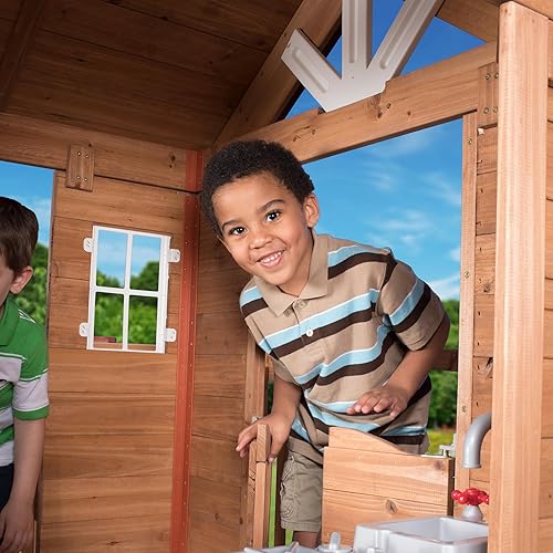 Miniatura 5 de Casa para niños de madera de Backyard Descubrimiento Scenic Heights