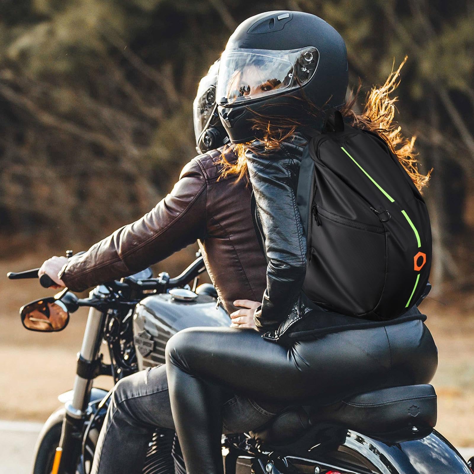 Zaino da moto riflettente, borsa per caschi da motociclista, zaino per | caschi ergonomici, zaino da equitazione, zaino da equitazione di grande capacità