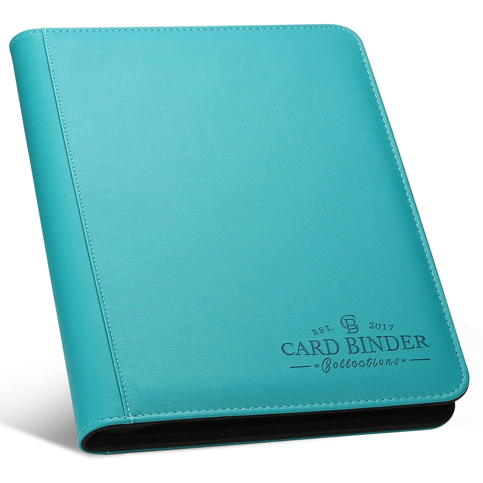 Foalgo 9 Pocket Card Binder, Premium Zip Trading Card Binder, 540 Double Sided Pocket PU Collection Binder, Collector Album, Card Folder for MTG, TCG, Sports Cards — image 1