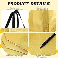 Vista 5 de Eccliy Juego de 80 bolsas de regalo reutilizables brillantes con asa para Pascua, boda, eventos de primavera, graduación