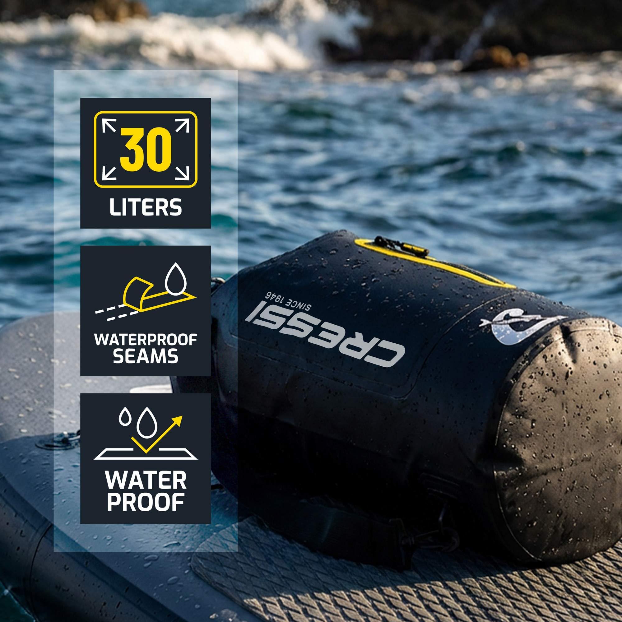 CRESSI Ocelot Dry Bag Sac Étanche Imperméable pour Activités Aquatiques