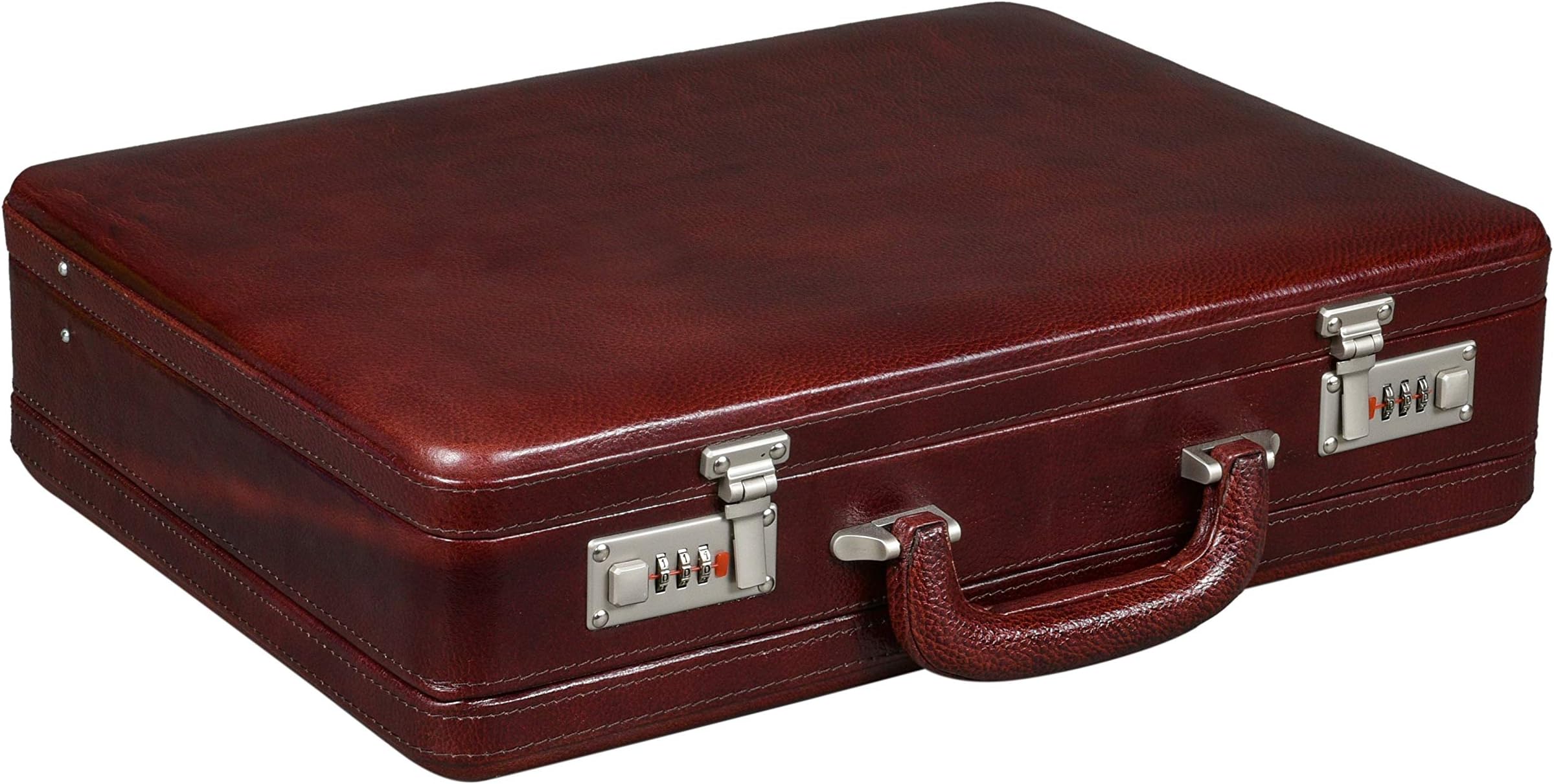 BRAND LEATHER Genuine Leather 20 L, 25 L, 30 L Briefcase For Men Use For Office|Business|Travel