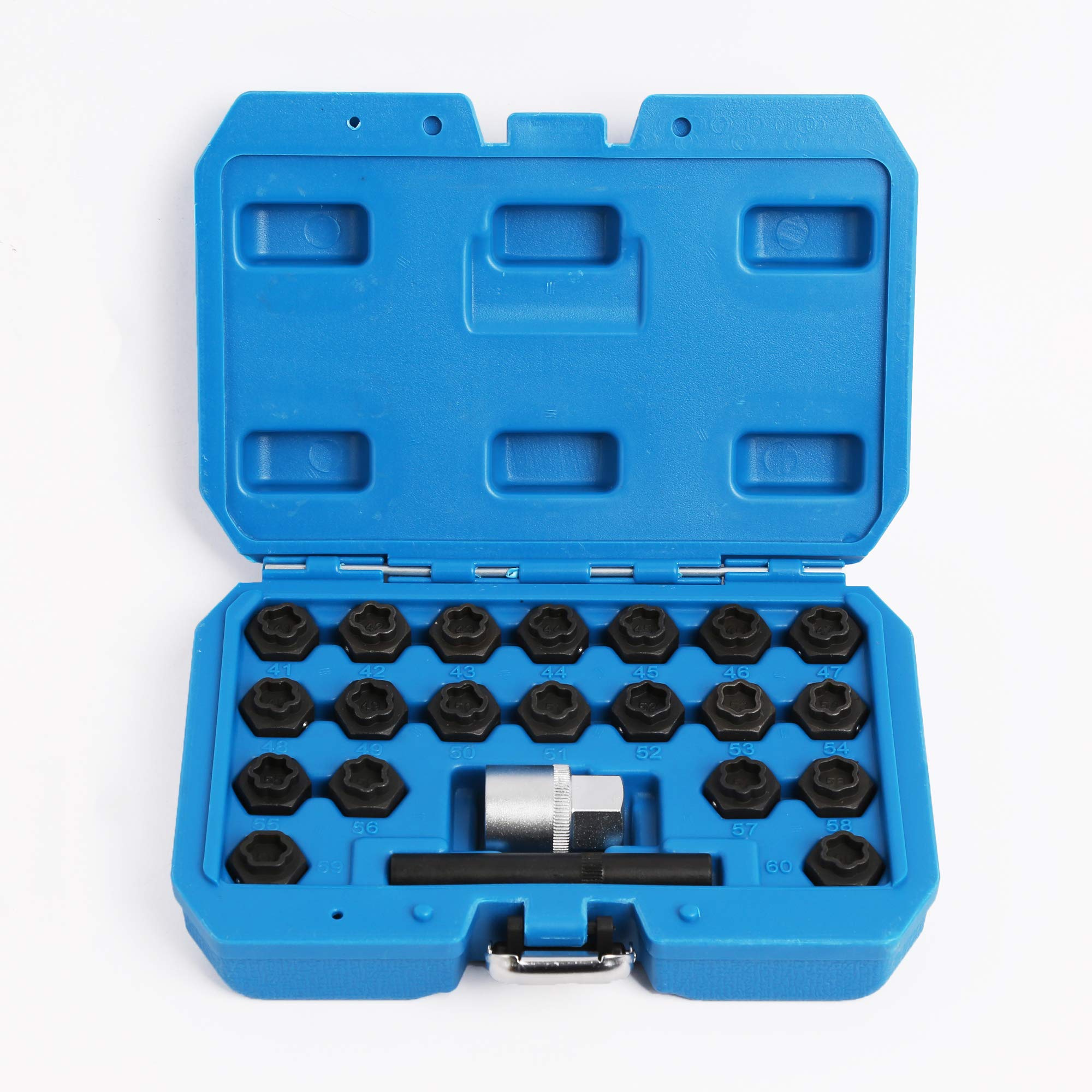 Compatible for 22PC Anti-Theft Wheel Locking Bolt Nut Key Removal Set Wheels Locks for BMW product thumbnail 4