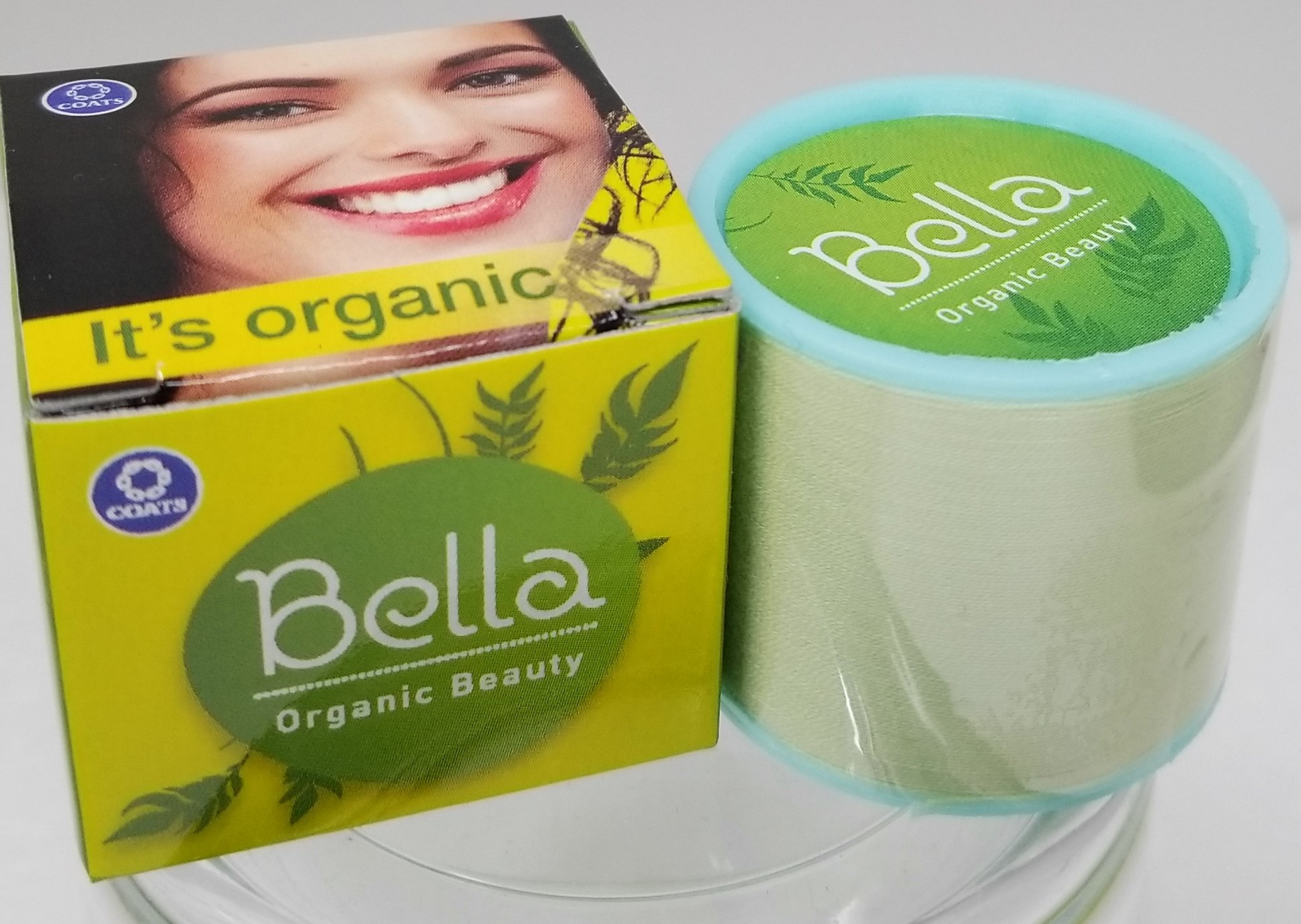 Eyebrows Thread (Sadar Shop) 2 Spool Bella Organic Eyebrow Cotton Threading Threads Antiseptic Facial Hair Remover