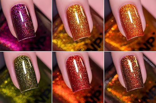 Miniatura 2 de ILNP Harvest Collection - Colección de esmaltes de uñas de otoño ricos y cálidos