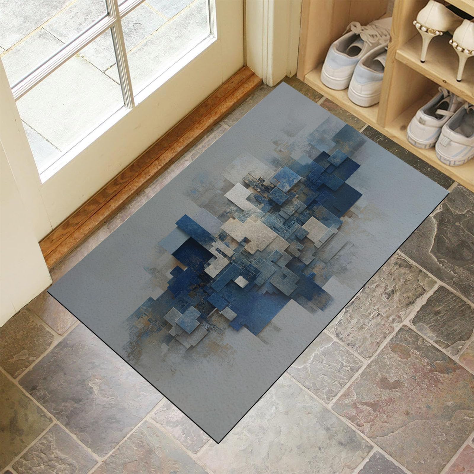 Tapis d'entrée intérieur antidérapant fini les glissades et sols humides