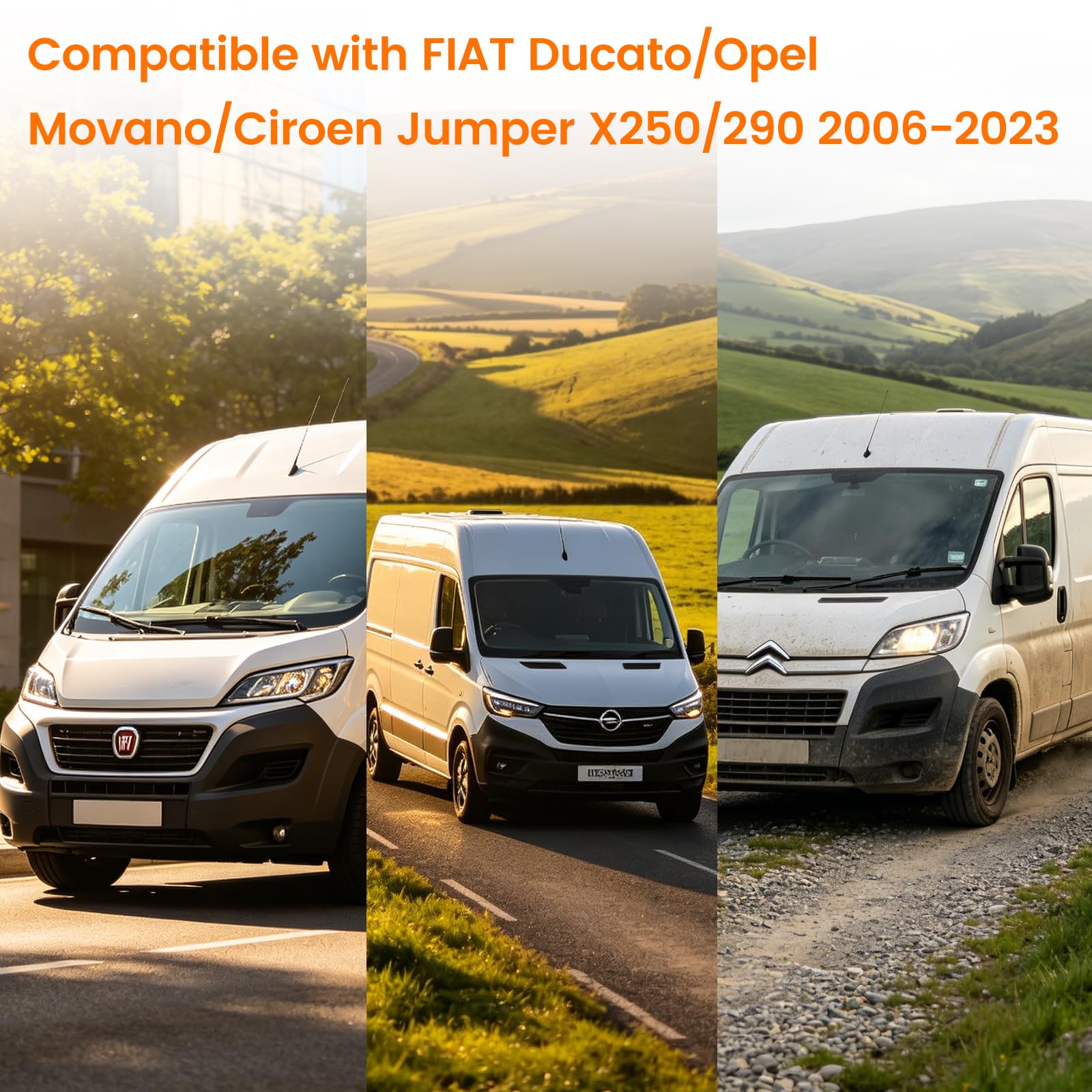 Osłona przedniej szyby samochodu do samochodu FIAT Ducato, Citroen Jumper X250/290, zewnętrzna mata termiczna na okno, wodoszczelna, ochrona przed słońcem