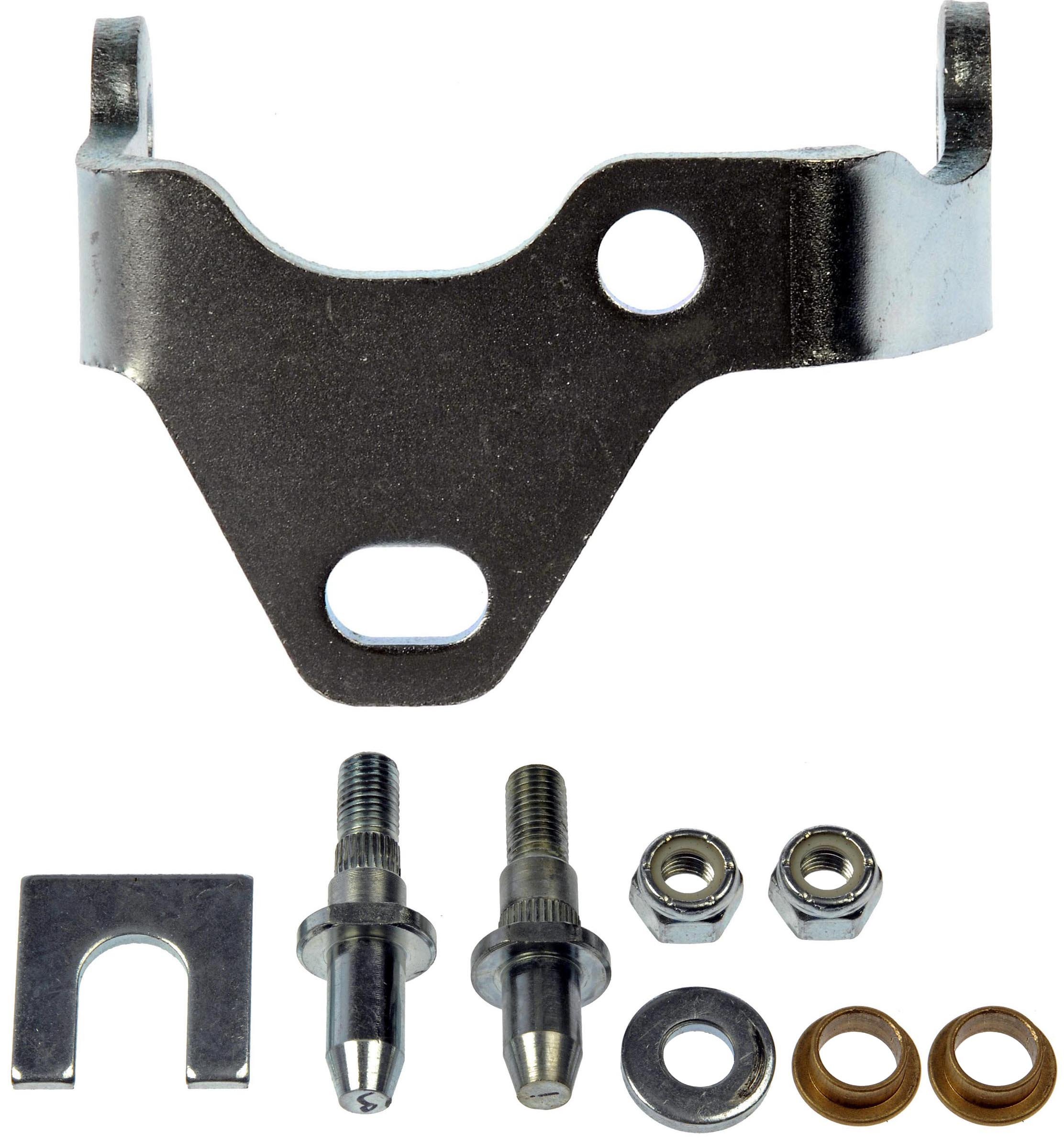 Door Hinge Bracket Kit - Front Left - Dorman 38417 Front Driver Side Door Hinge Pin & Bushing Kit Compatible with Select Models - Dorman Door Hinge Parts 38417 - HINGE BRACKET KIT - Door Hinge Bracket Kit - Front Left - Door Hinge Repair Kit - This door hinge pin & bushing kit is designed to match the original parts required to restore door alignment and function on specified vehicles. Made of quality components, this kit is engineered for reliable performance and durability. - Buick 2007-04, Chevrolet 2009-02, GMC 2009-02, Oldsmobile 2004-02