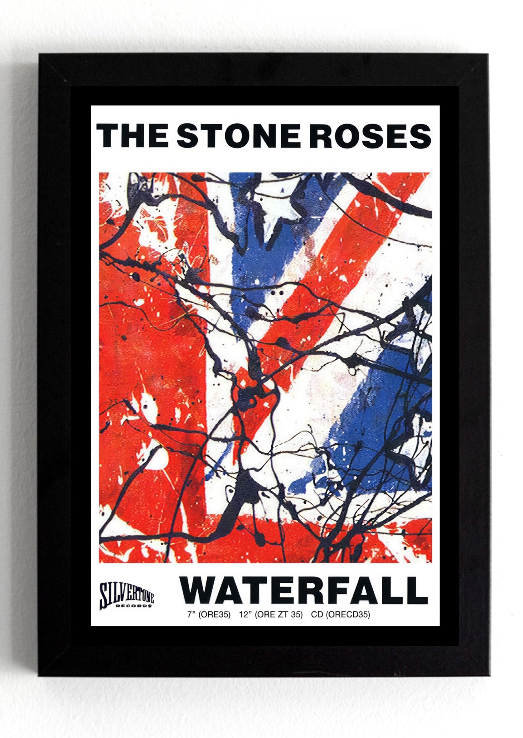 STONE ROSES The - 'Waterfall' Iconic single record cover