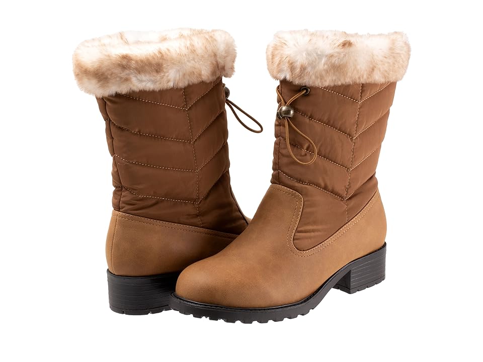 Trotters Bryce (Luggage) Women's Boots INTERNATIONAL SHIPPING