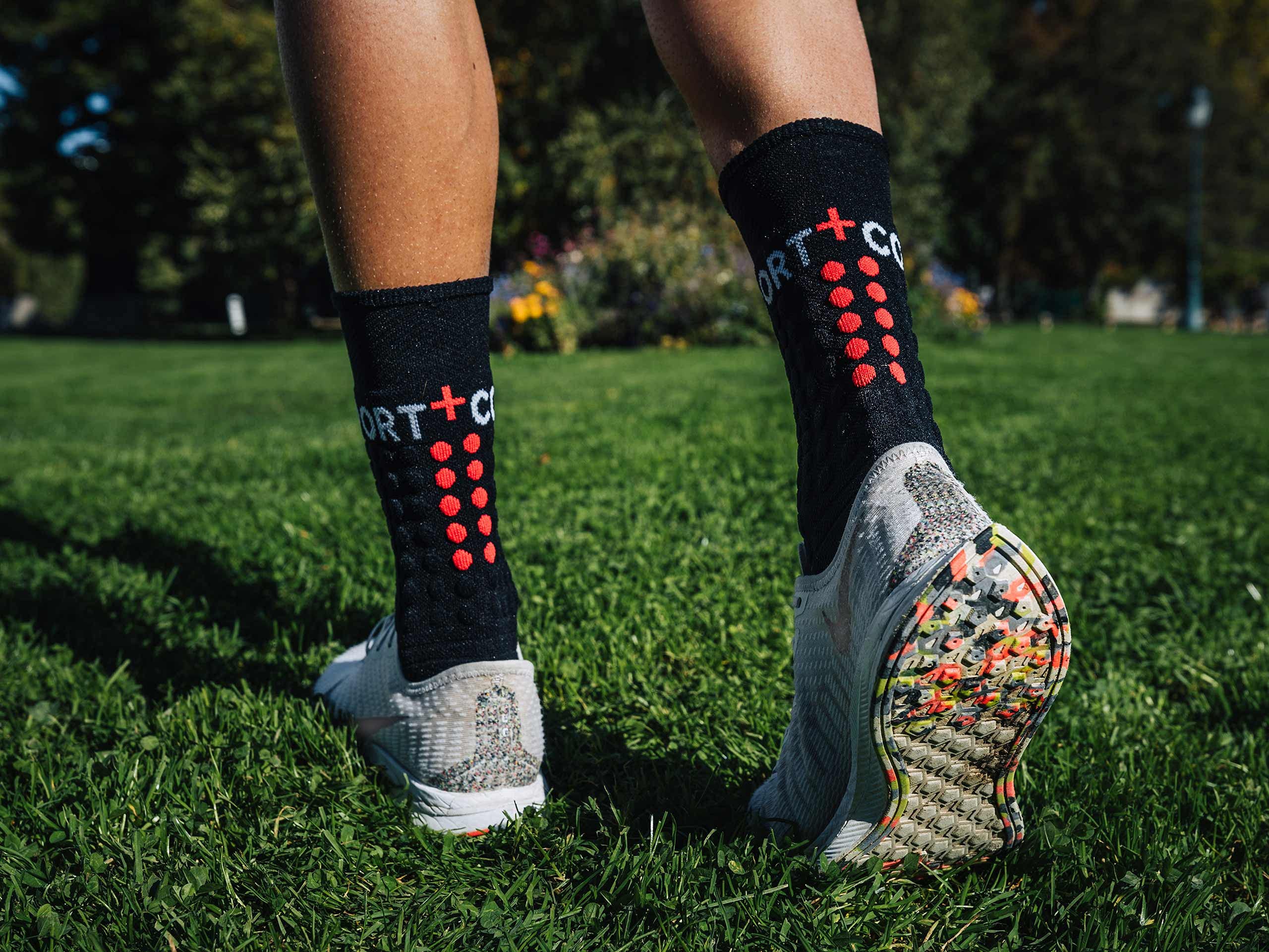 COMPRESSPORT Pro Racing Socks Winter Run Calzini Unisex - Adulto
