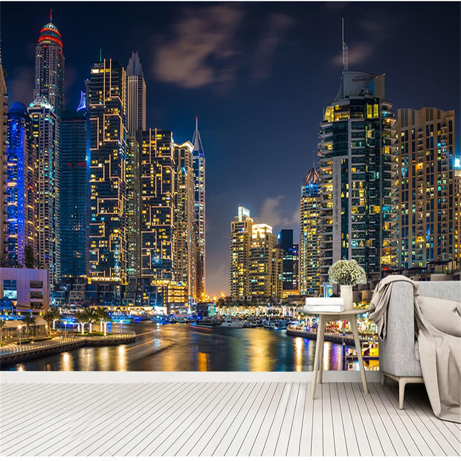 Peel And Stick Wallpaper New York City Wall Mural 135x101 Inch - Peel ...