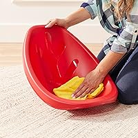 Vista 55 de ECR4Kids Leaf Asiento de suelo, silla mecedora, morado, 6 piezas