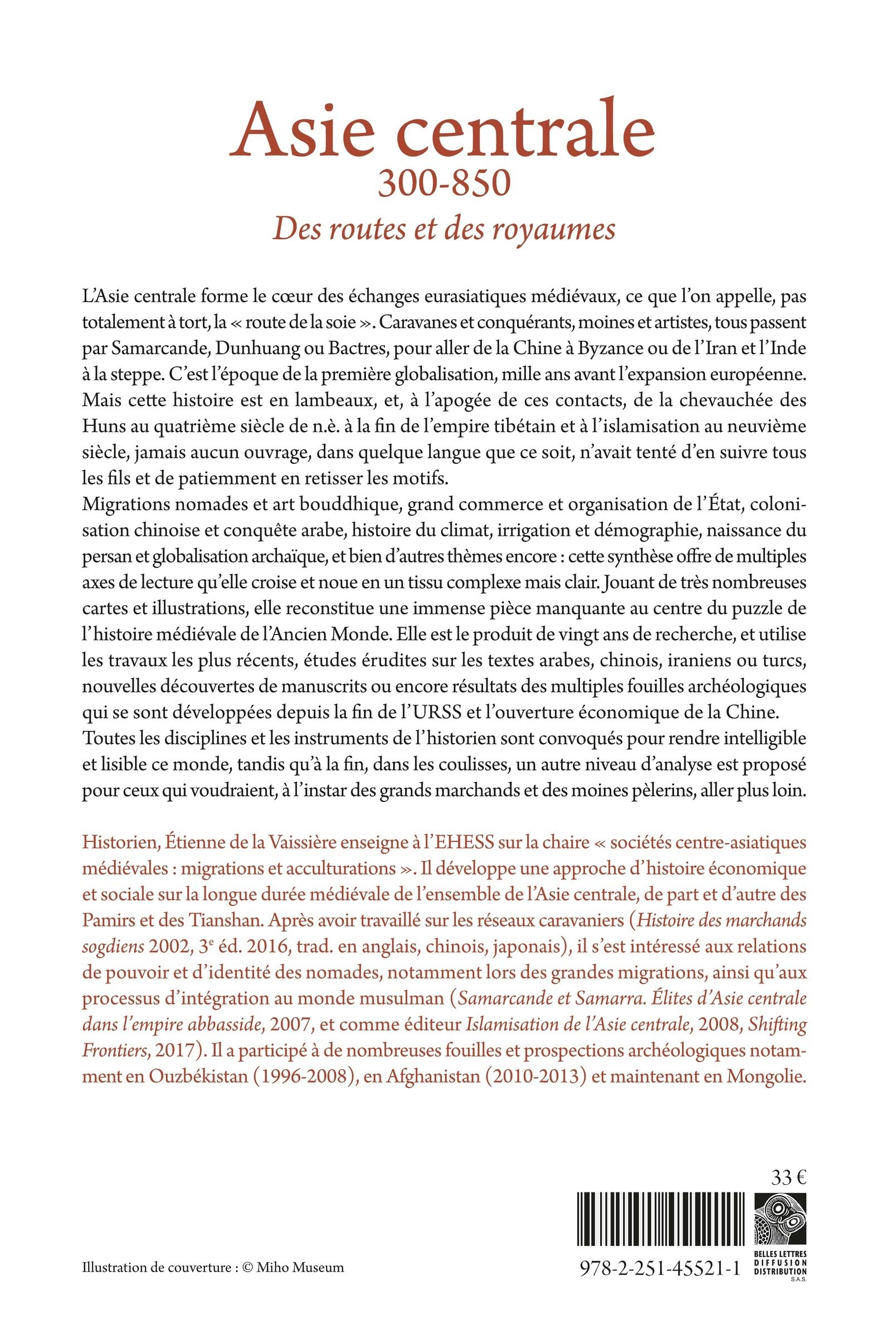 Asie centrale 300-850: Des routes et des royaumes