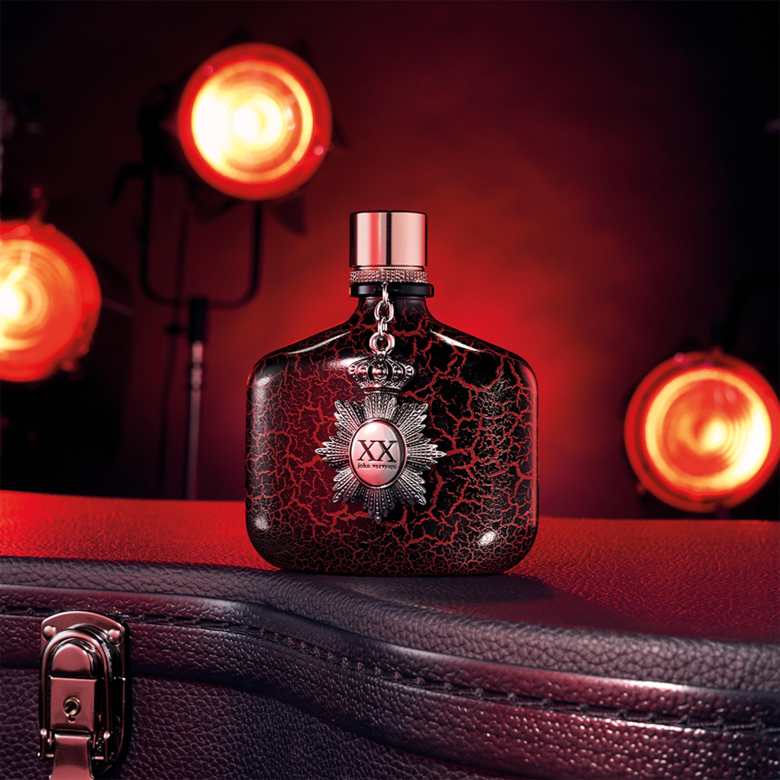 John Varvatos XX Intense Eau de Parfum, Zerstäuber, stimulierend, sinnlich und blumig, für Herren, 125 ml