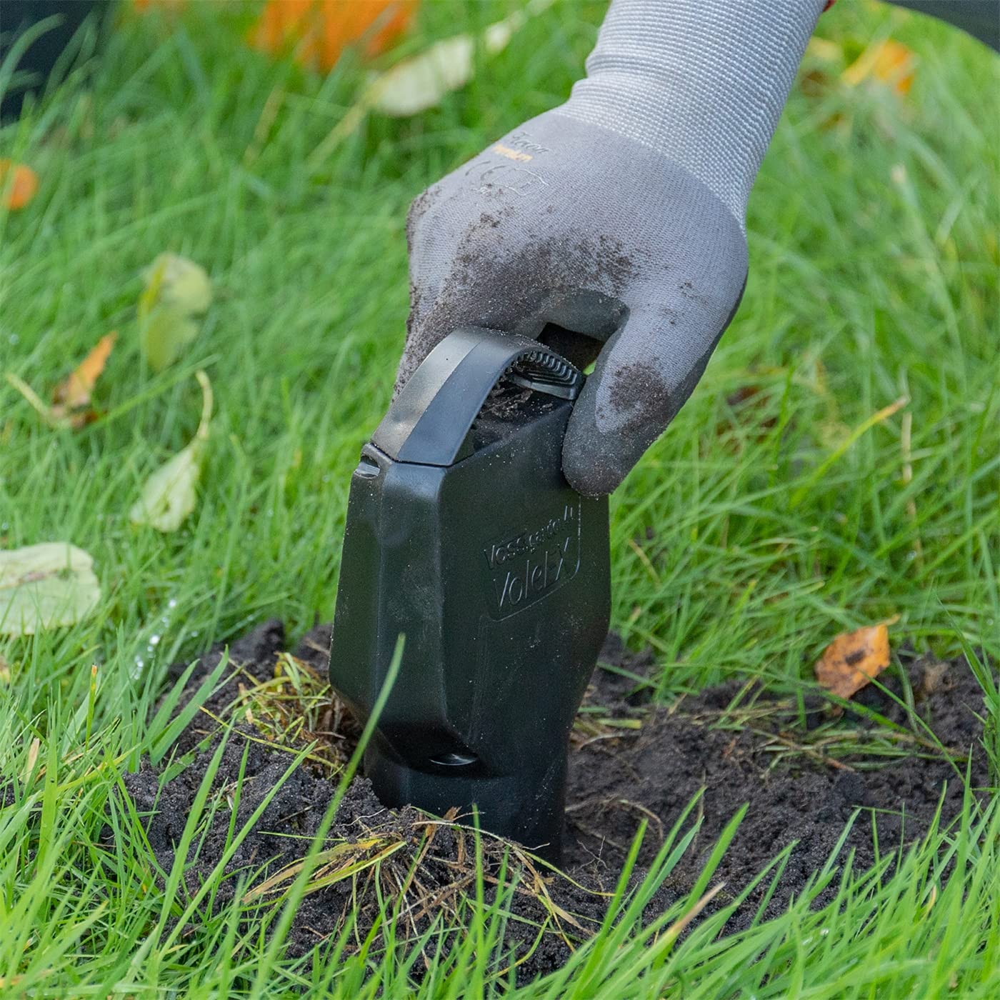 VOSS.garden Wühlmausfalle VoleEX, 3er Set, effektive Schlagfalle gegen Wühlmäuse, wiederverwendbar