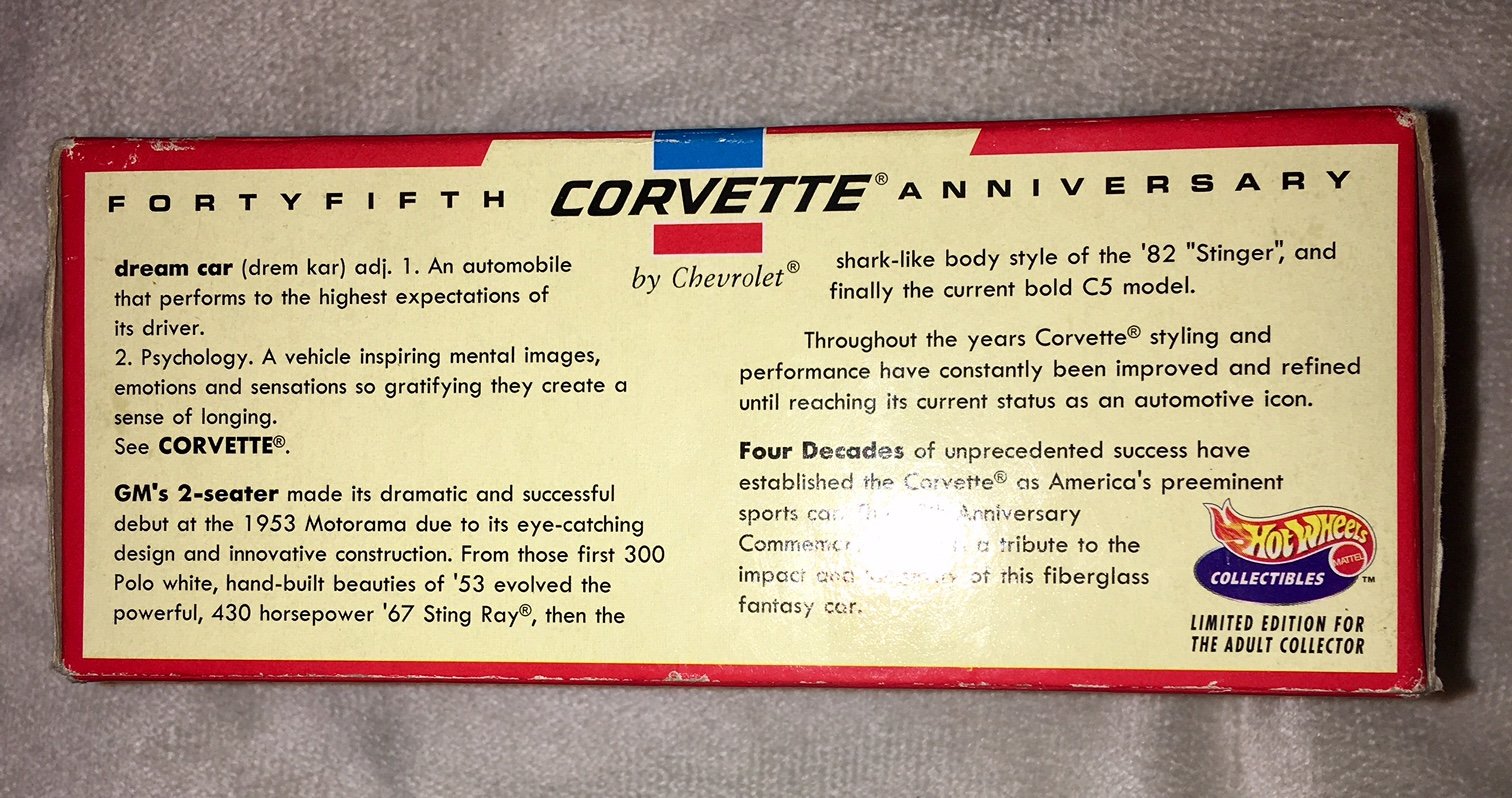 Amazon.com: Hot Wheels Collectibles - Corvette Showcase - Set 2 of