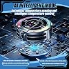 Magnetic Tablet Cooler Laptop Cooler with Stand 3 Cooling Modes Temperature Control Strong Magnetic Mobile Phone Cooling Fan Summer Cooling Universal for Mobile Phone Tablet Gaming