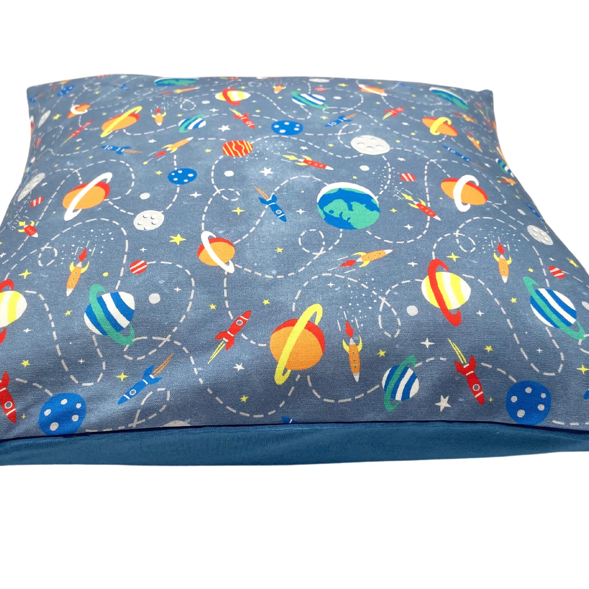 Children's Cushion Cover 40 x 40 cm, Vehicles Boys, 100% Cotton Decorative Cushion Cover, Children's Play Cushion (Motif 4) - Image 2