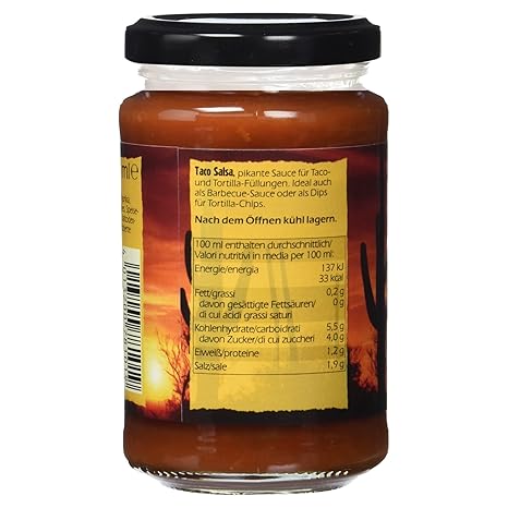 Don Enrico Taco Salsa Pikant 200 Ml Amazon De Lebensmittel Getranke