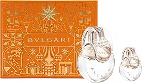 Bvlgari Omnia Crystalline Spray EDT de 100 ml, EDT Spray feminino 14,2 g, conjunto de presente de 2 peças