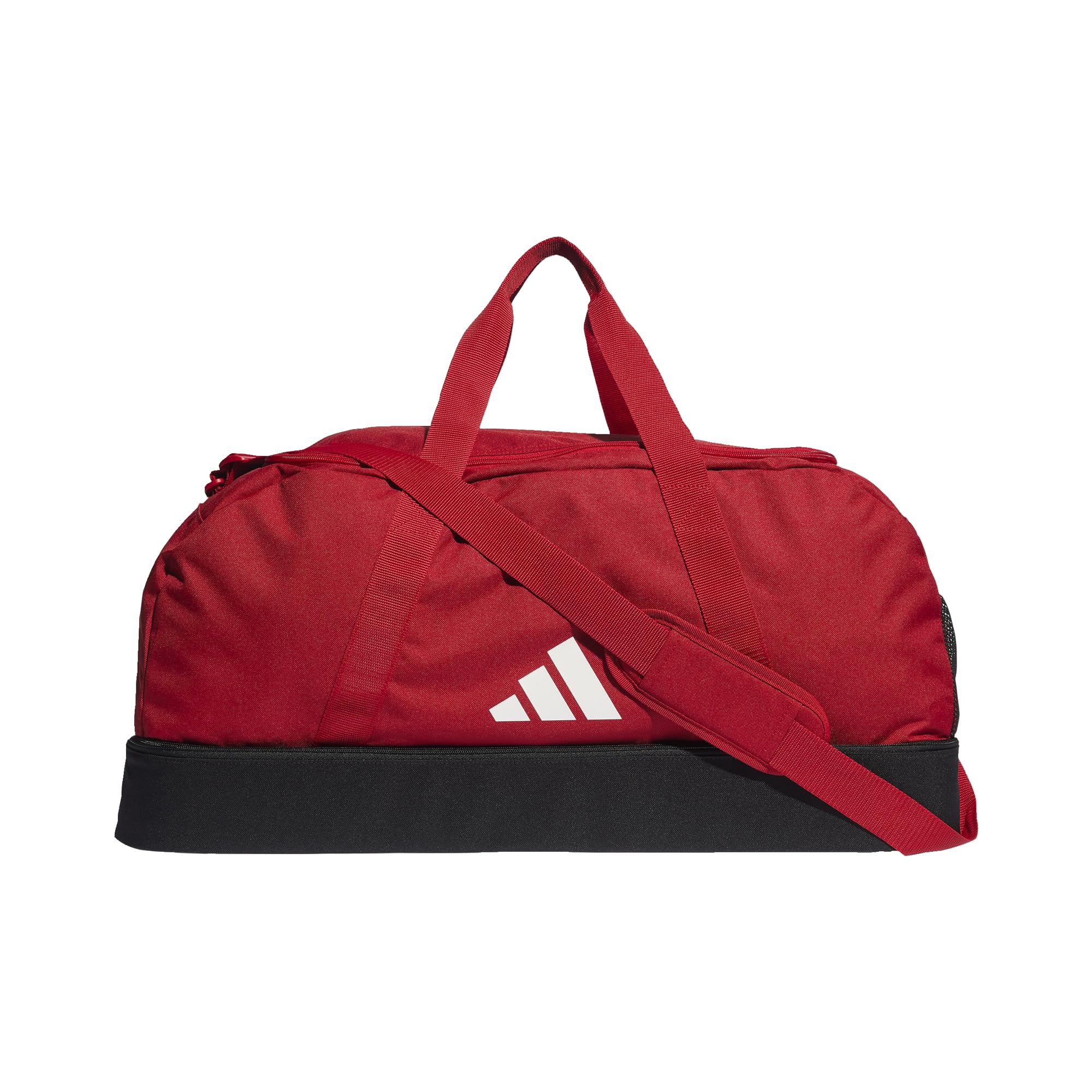 adidas Unisex Tiro League Duffel Bag, Team Power Red 2 / Black/White, L
