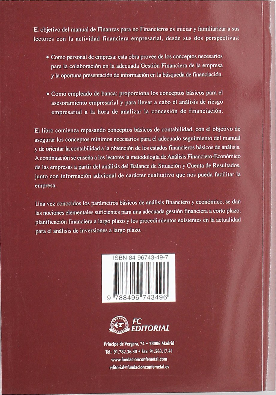 Finanzas para no financieros (SIN COLECCION)