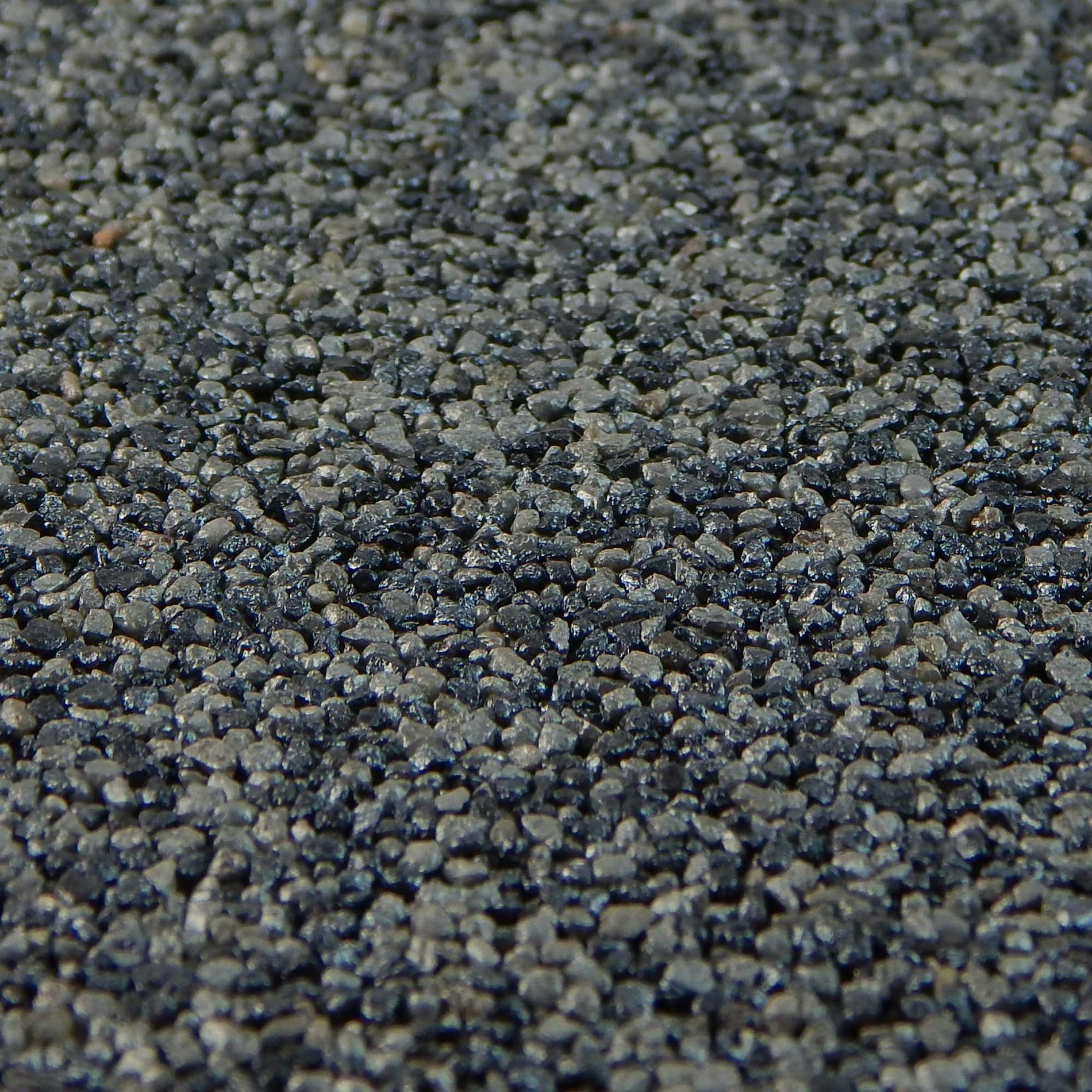 Terralith Buntsteinputz 14kg in grau-anthrazit, Sockelputz für Innen und Außen mit Reinacrylat Bindemittel aus Naturstein, 1-2mm Körnung (BSP58)