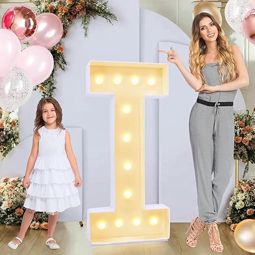 Miniatura 11 de Marquee de 4 pies para letras A, letras iluminadas "Marry Me", letras grandes iluminadas, marquesina grande multifuncional para letras de 4 pies de