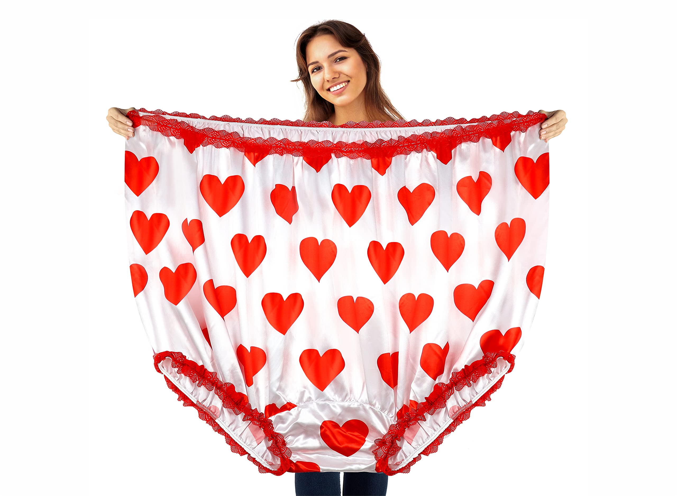 Larkmo Grand Mama Undies Funny Joke Gift Underwear For Women Men Big Momma Undies Great Oversized Funny Gift Novelty Underwea