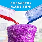 National Geographic Chemistry Ensemble pour enfants - Kit Chimie avec 20 Expériences scientifiques, faire des vers de Glowing, des solutions fizzy et plus, un cadeau de chimie pour les filles et les garçons