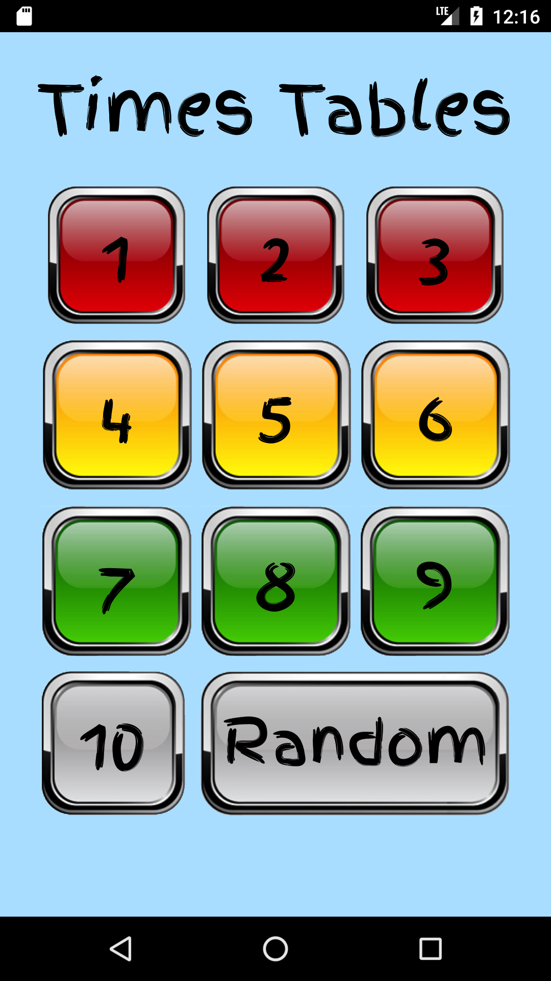 Times Tables - App on the Amazon Appstore