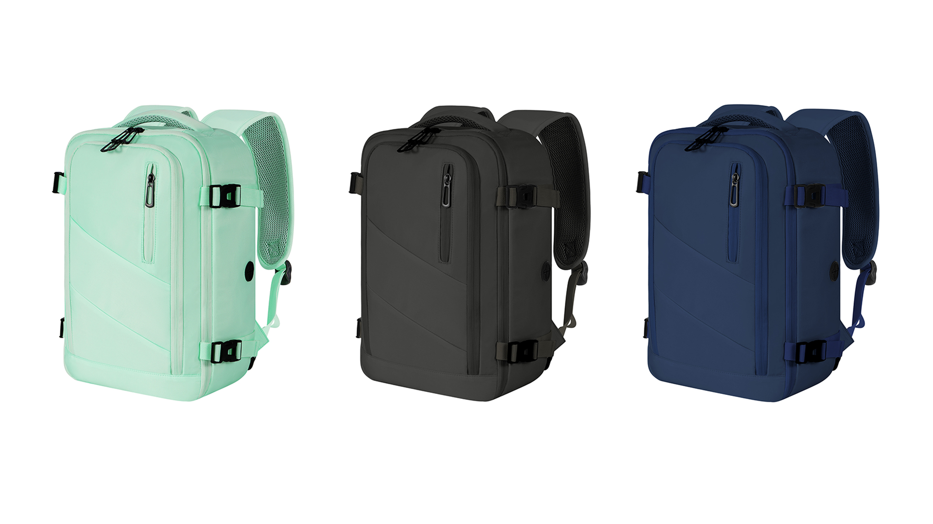 KIRFEIHT Zaino da Viaggio 40x20x25 per Ryanair Bagaglio a Mano Aereo Piccolo - Zaino da Viaggio a Cabina Piccola, Zaini Universali per Uomo e Donna per Scuola Trekking Lavoro (Azul KIRFEIHT Zaino da Viaggio 40x20x25 per Ryanair Bagaglio a Mano Aereo Piccolo - Zaino da Viaggio a Cabina Piccola, Zaini Universali per Uomo e Donna per Scuola Trekking Lavoro (Azul