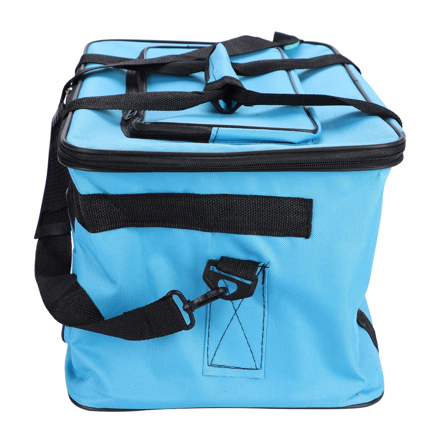 Sac à Dessin Artistique Grande Capacité Boîte Organisateur de Peinture Boîte à Outils de Peinture Artistique Portable Sac Fourre-tout Étanche pour Matériel Artistique Sac pour Kit d'Artist, Bleu